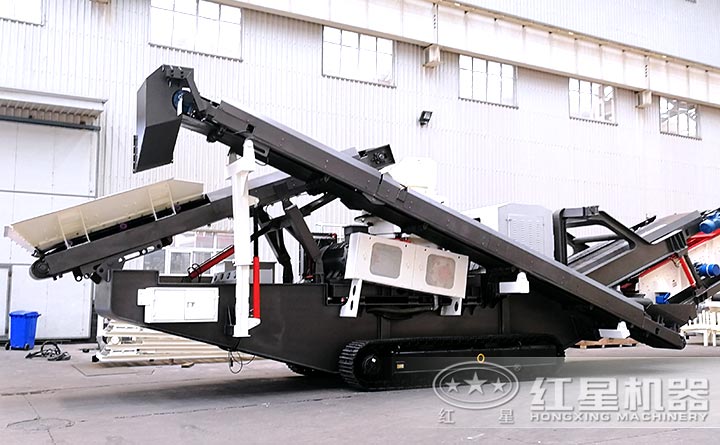 履帶式煤矸石移動破碎機