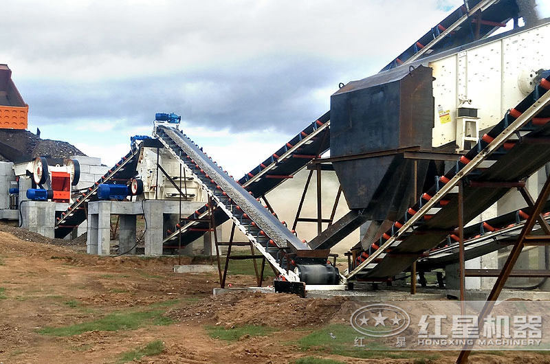 碎石場成套機器展示